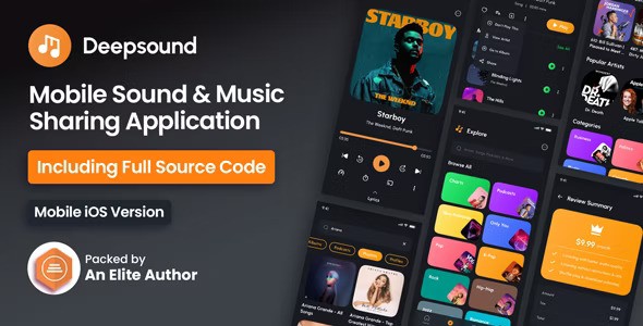 DeepSound IOS Mobile App Template