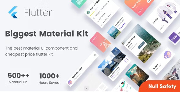 Biggest Pro Widget Flutter Kits Mobile App Template