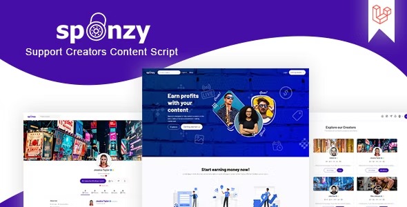 Sponzy Nulled Script