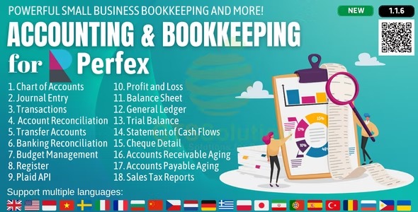 Accounting and Bookkeeping Nulled Script