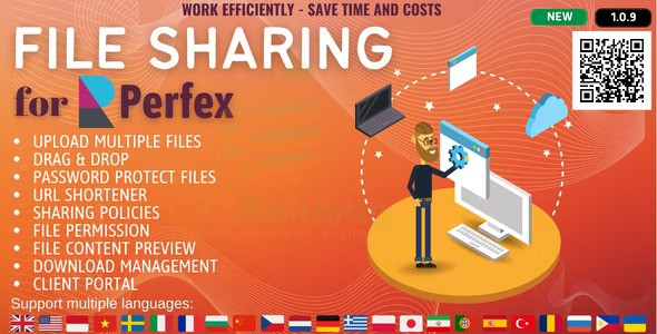 File Sharing module for Perfex CRM Nulled Script