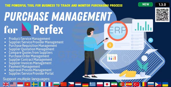 Purchase Management module for Perfex CRM Nulled Script