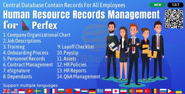 HR Records module for Perfex CRM Nulled Script