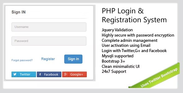 Secure-PHP-Login Nulled Script