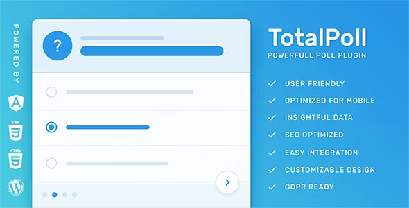 TotalPoll Pro nulled plugin