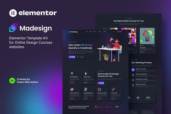 Madesign elementor Template Kits