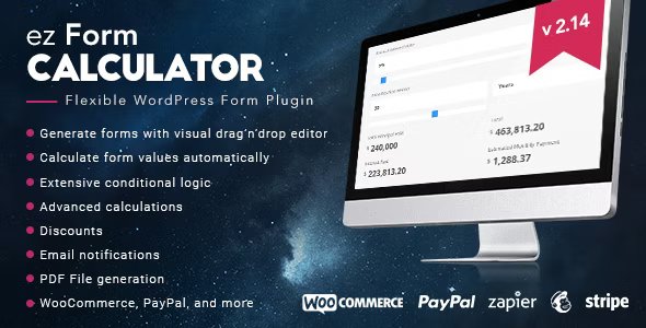 ez Form Calculator nulled plugin