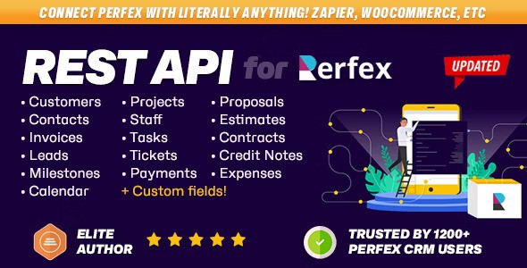 REST API module for Perfex CRM Nulled Script