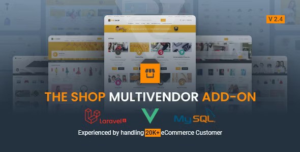 The Shop Multivendor Add-on Nulled Script