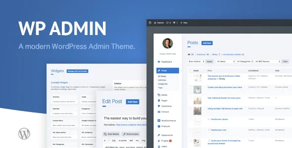 Wordpress Admin Theme nulled plugin