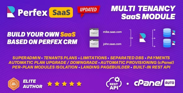 SaaS module for Perfex CRM Nulled Script