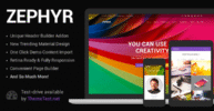 Zephyr nulled theme