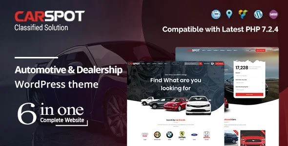 CarSpot nulled Themes