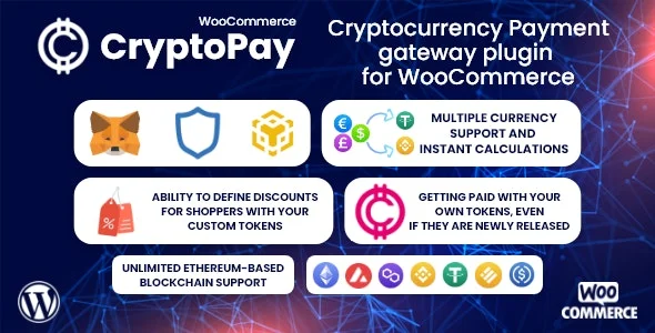 CryptoPay WooCommerce nulled plugin