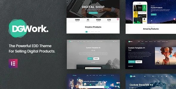 DGWork nulled Themes