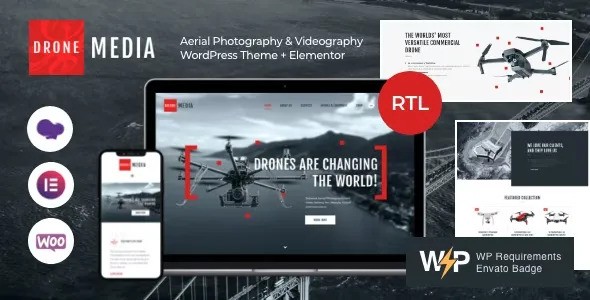 Drone Media nulled Themes