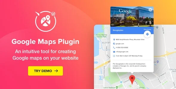 Google Maps nulled plugin