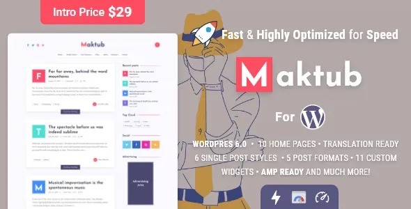 Maktub nulled Themes