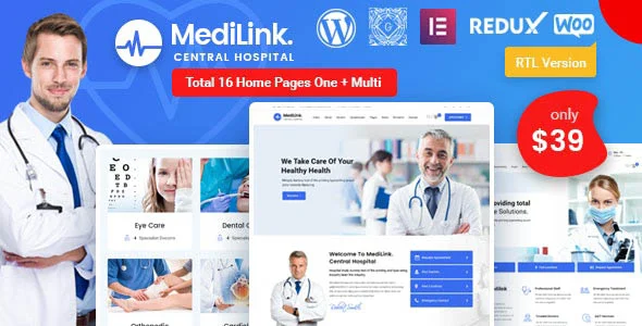 Medilink nulled Themes