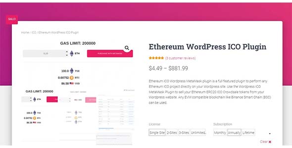 EthereumICO Premium nulled plugin