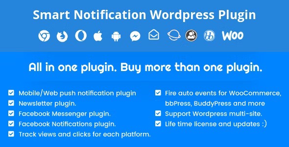 Smart Notification Wordpress Plugin nulled plugin