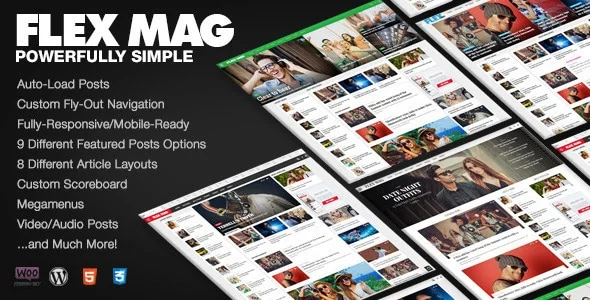 Flex Mag nulled Themes 