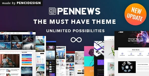 PenNews nulled Themes