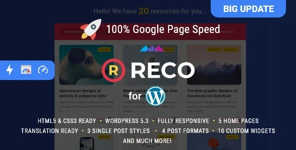 Reco nulled Themes