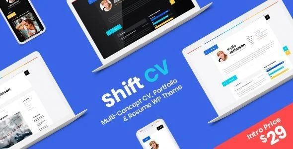 ShiftCV nulled Themes