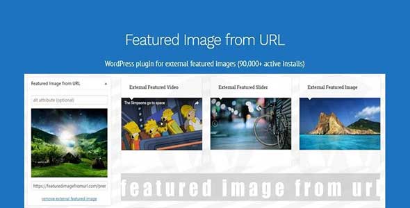 Featured Image from URL Premium nulled plugin