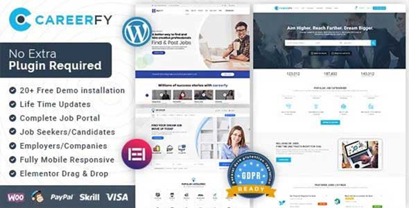 Careerfy nulled Themes