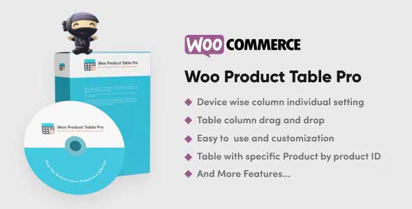 Woo Product Table Pro nulled plugin