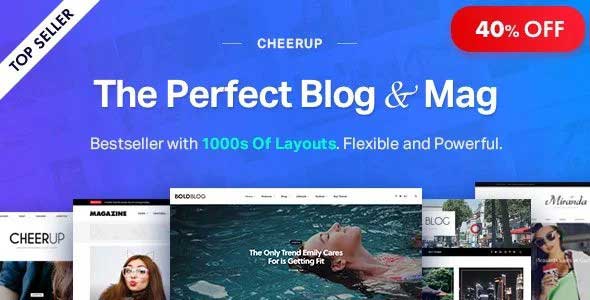 CheerUp nulled Themes