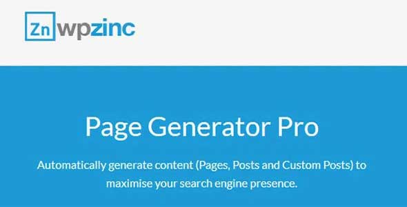 Page Generators Pro nulled plugin