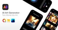 I Art Generator Mobile App Template