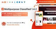 |Multipurpose Classified Mobile App Template