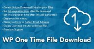 WP One Time File Download nulled plugin