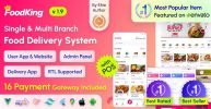 FoodKing Mobile App Template