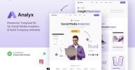 Analyx elementor Template Kits