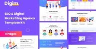 Digim elementor Template Kits
