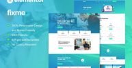 Fixme elementor Template Kits