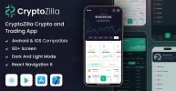 CryptoZilla Mobile App Template
