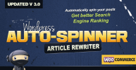 Wordpress Auto Spinner nulled plugin